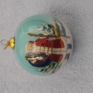Santa Ornament